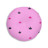 Little Princess Tufted Round Pillow