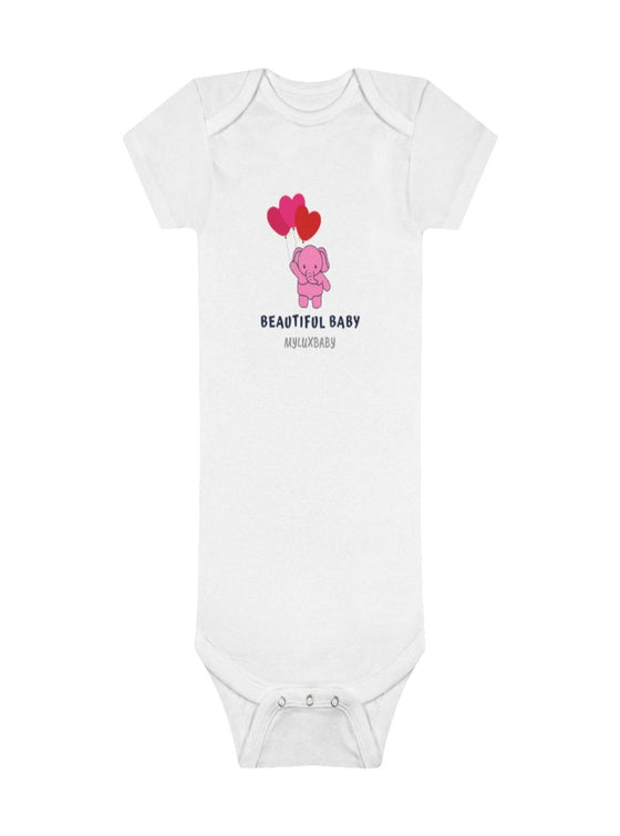 shop designer baby clothing, baby bodysuits for baby girls, baby girl clothing, baby clothing, white cotton baby bodysuits, luxury baby clothing, baby girl clothes | MYLUXBABY