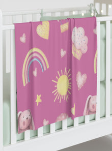  Shop baby blankets, baby girl blankets, designer blankets for babies baby cotton blanket, newborn baby blankets, newborn bedding, Pink Swaddle Blanket | Baby Swaddle Blanket | MYLUXBABY
