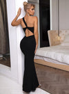 shop womens black long dress, womens black backless dresses | MYLUXQUEEN