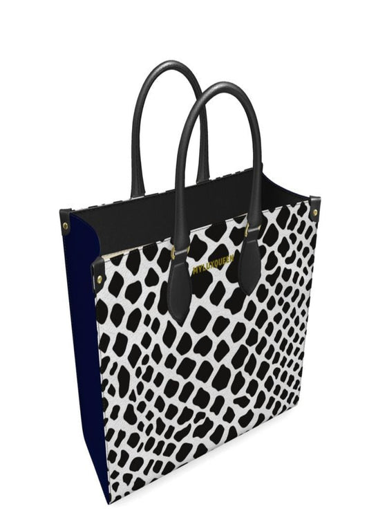 shop womens designer colorblock snakeskin leather totes| MYLUXQUEEN
