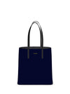 shop womens designer blue leather totes| MYLUXQUEEN