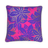 Floral Elegance 20" Soft Velvet Cushion