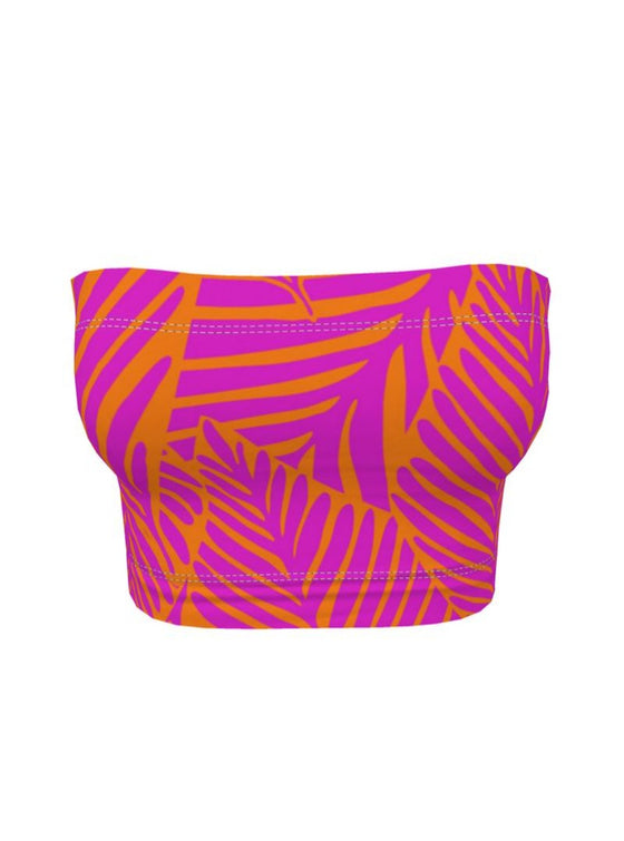 Women's Pink Palms Top