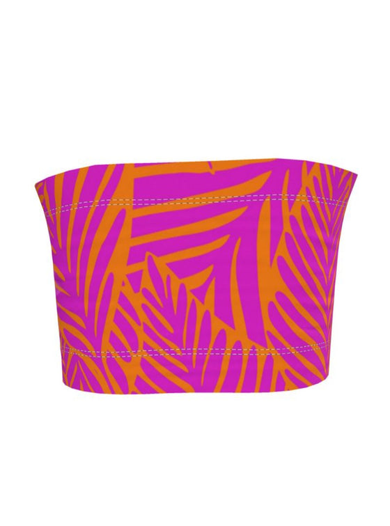 Women's Pink Palms Top