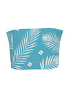 shop womens blue swimwear top, womens blue summer top, womens blue designer tube top, womens designer tops, womens designer clothing, womens blue clothes, womens clothing online |MYLUXQUEEN