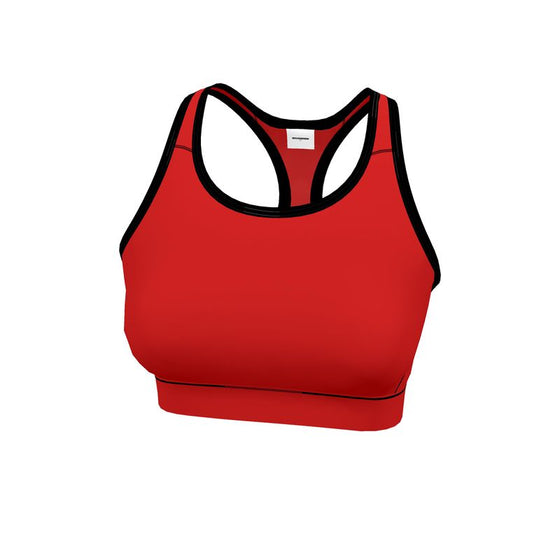 Women's Hibiscus Sports Bra