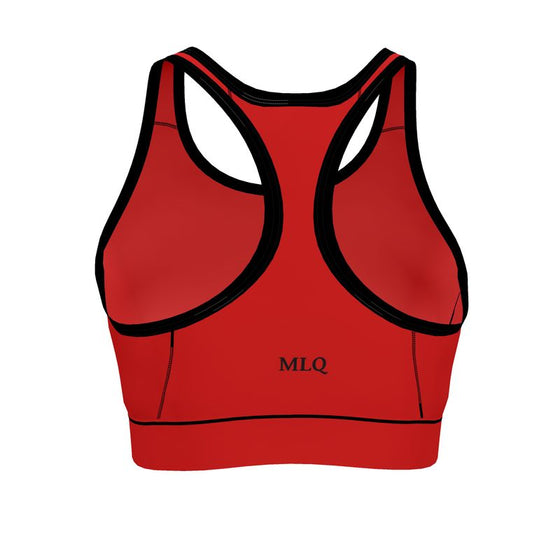 Women's Hibiscus Sports Bra