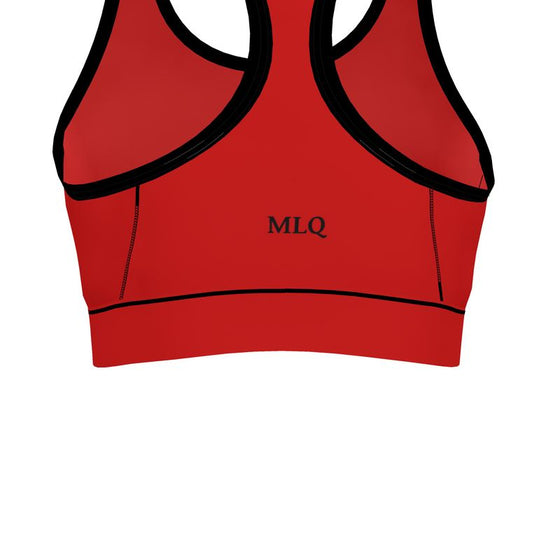 Women's Hibiscus Sports Bra
