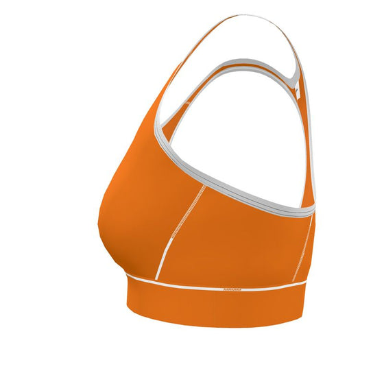Women's Orange Blossom Sports Bra