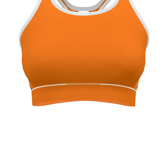 Women's Orange Blossom Sports Bra