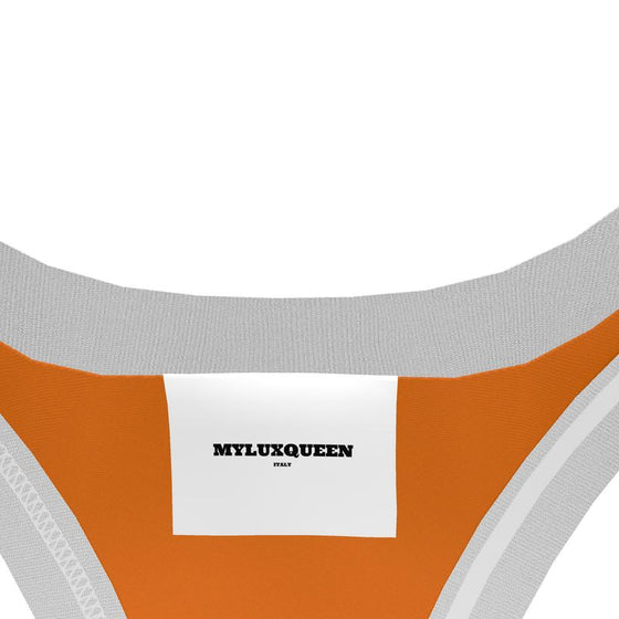 Women's Orange Blossom Sports Bra