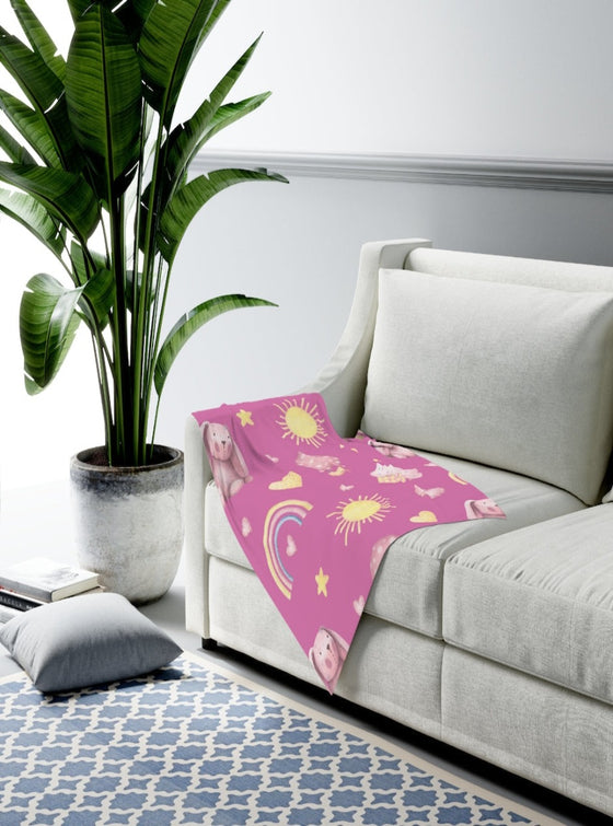 Pink Swaddle Blanket | Baby Swaddle Blanket | MYLUXBABY