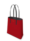 shop womens designer bags, womens red leather bag, womens red leather tote bag, womens red large tote, womens fashion, womens work bag, womens red work bag | MYLUXQUEEN
