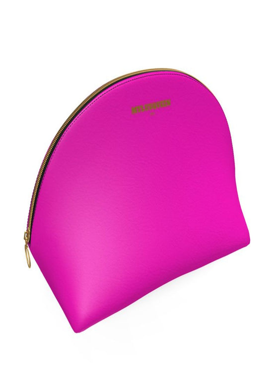 shop designer leather pink makeup bag | MYLUXQUEEN