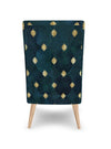 shop designer furniture, designer accent chair, home decor, accent chair, green accent chair | MLQ HOME