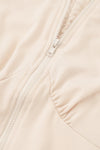 Women's Drawstring Open Back Midi Dress