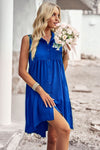 Collared Sleeveless Dress