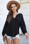 Curved Hem Top