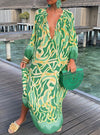 shop womens green beachwear, coverups, kaftans | MYLUXQUEEN