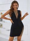 shop womens black mini going out dress | MYLUXQUEEN