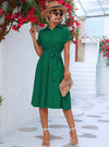 shop womens green shirt dress, summer dress, casual dress | MYLUXQUEEN
