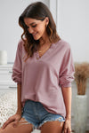 Curved Hem Top