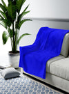 shop luxury throw blankets, shop blue comforter, blue home accents | MLQ HOME