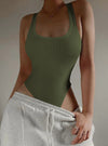 shop womens green bodysuit, womens casual green tops | myluxqueen