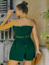 shop womens green shorts set, womens summer clothes | MYLUXQUEEN