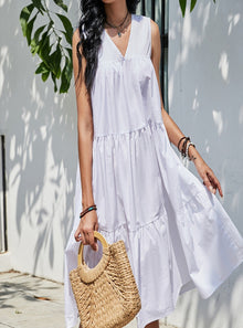  shop womens white flowy dress, white summer dress | MYLUXQUEEN
