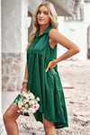 Collared Sleeveless Dress