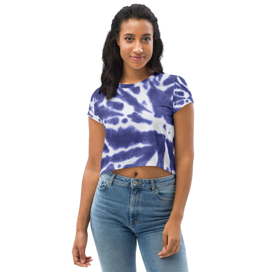 Women's Tie-dye Crop Tee