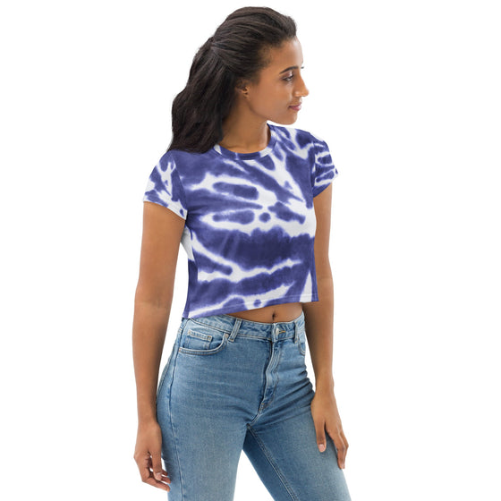 Women's Tie-dye Crop Tee