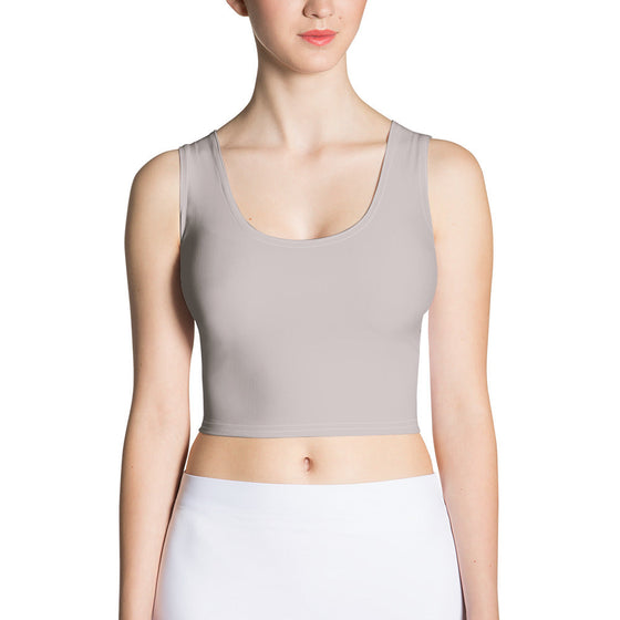 shop womens grey crop top, casual tops | MYLUXQUEEN