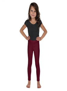  shop designer kids leggings, designer baby girl leggings, baby girl dark red leggings, kids dark red leggings, baby clothing | MYLUXKIDS