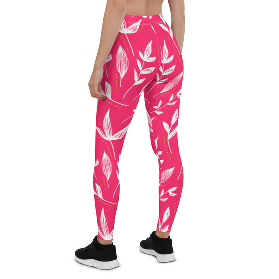 Women's Rose Floral Leggings