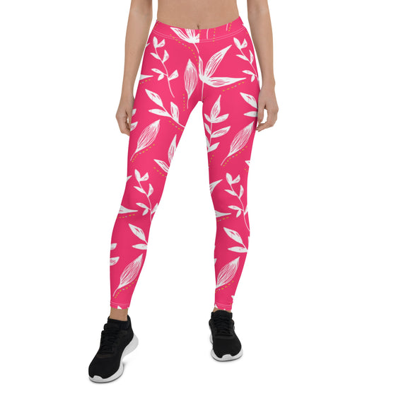 Women's Rose Floral Leggings