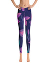 shop myluxqueen womens floral purple leggings,