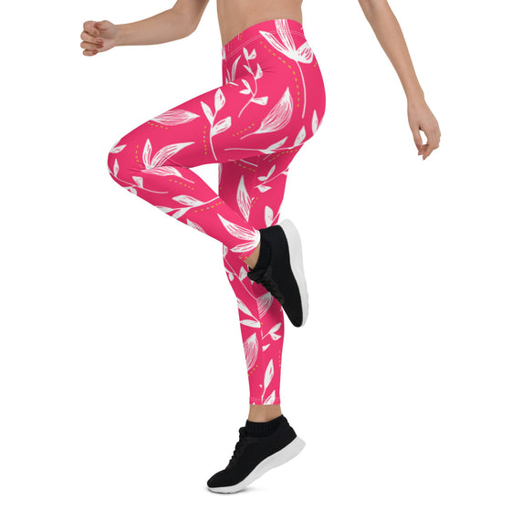 Women's Rose Floral Leggings