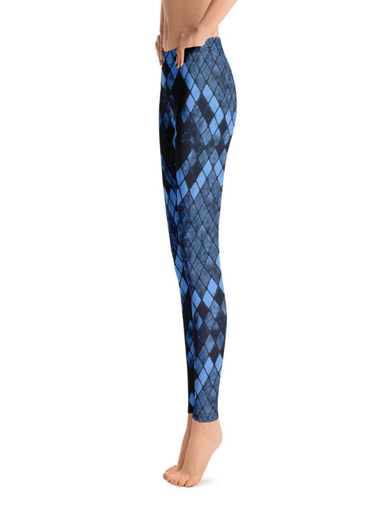 shop womens blue snakeskin leggings | MYLUXQUEEN