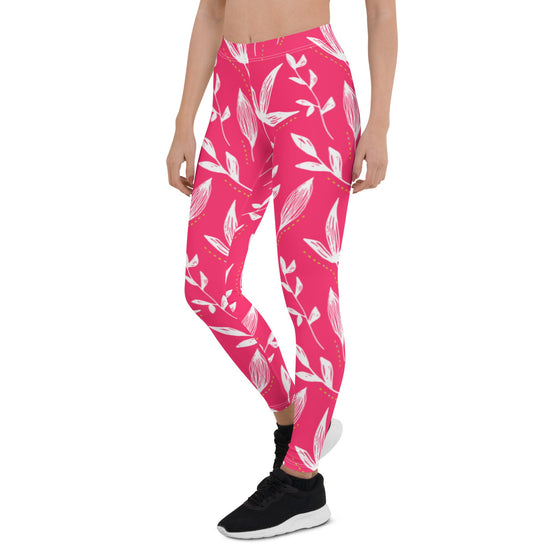 Women's Rose Floral Leggings