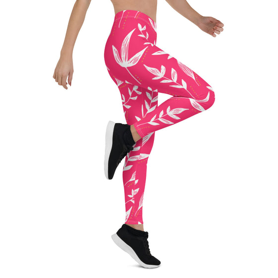 Women's Rose Floral Leggings