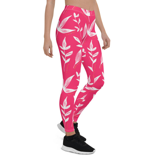 Women's Rose Floral Leggings