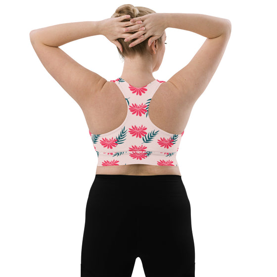 Women's Floral Sports Bra