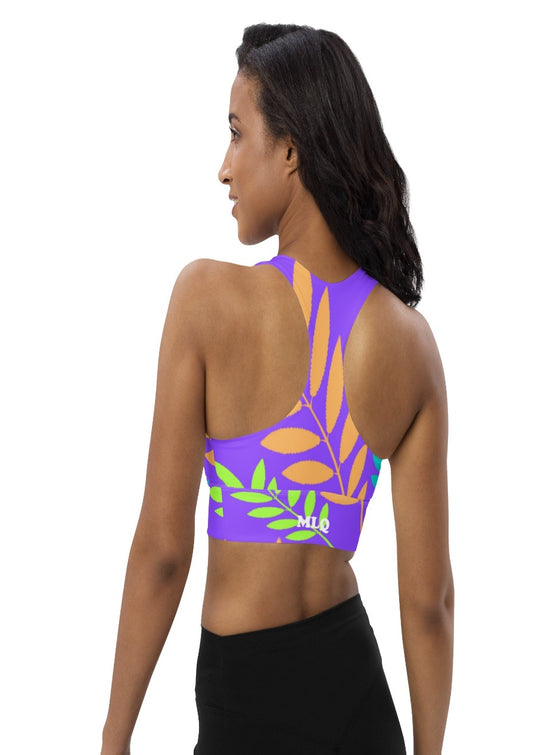 shop womens floral sports bra, yoga top | MYLUXQUEEN