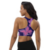 Women's Orchid Floral Sports bra