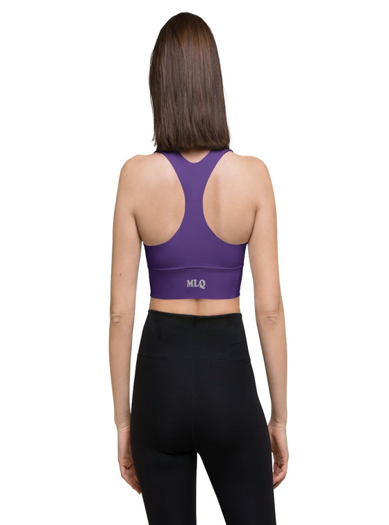 shop womens purples sports bra, yoga top | MYLUXQUEEN