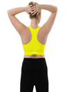 shop womens plus size yellow workout top, activewear top | MYLUXQUEEN