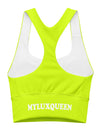 shop womens neon green workout top, yoga top | MYLUXQUEEN